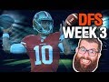 DFS Week 3 Picks NFL (2018)