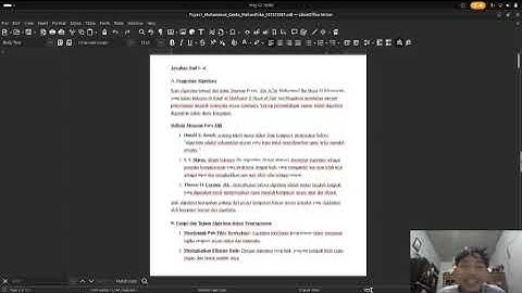 Tugas 1 Algoritma dan Pemrograman - Rangkuman, Flowchart, Pseudocode