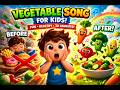 Kids REFUSE Candy After This 😱🥦 | Fun Vegetable Song