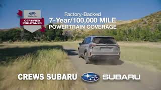 Certified Pre-Owned Subaru Vehicles