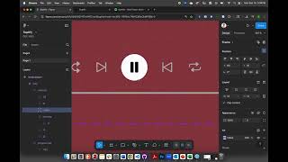 Learning Figma: Spotify Media Player
