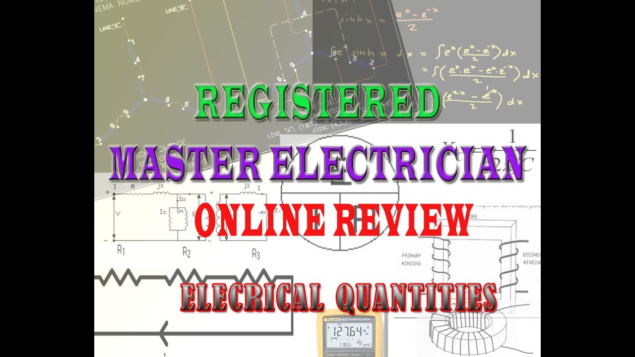 RME ONLINE REVIEW 2ND SESSION ELECTRICAL QUANTITIES