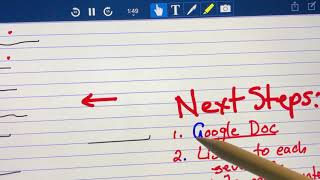 Story writing with audio timestamps [Audionote app on iPad].mp4 screenshot 5