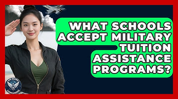 What Schools Accept Military Tuition Assistance Programs? | Air Guard Commanders