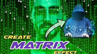 CREATE A MATRIX EFFECT USING NOTEPAD||EASY STEPS