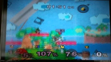 SSB melee:clone battle !!!!!!