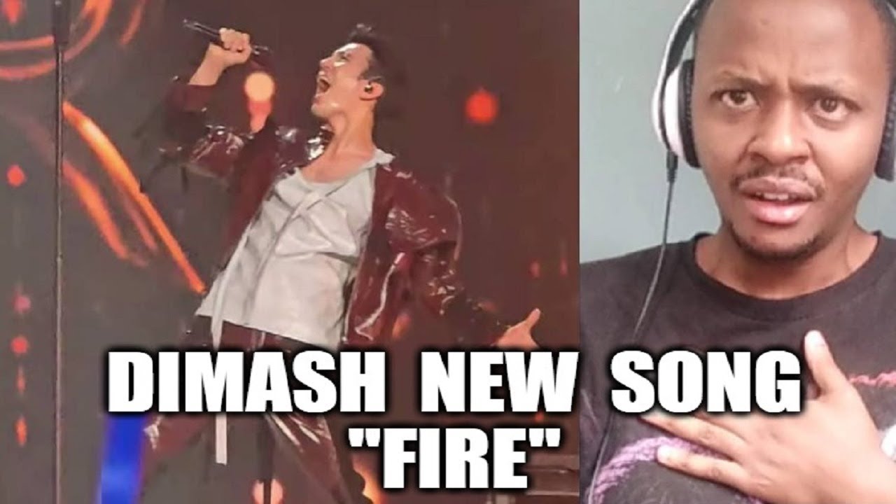Dimash Qudaibergen REACTION - New Song 'FIRE' - Astana Arena REACTION