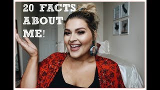 20 FACTS ABOUT ME | MY FIRST YOUTUBE VIDEO
