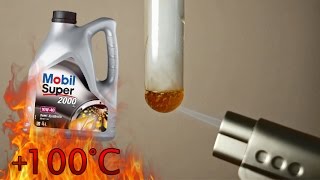 Mobil Super 2000 x1 10W40 Jak czysty jest olej silnikowy? Test powyżej 100°C видео mobil 10w40