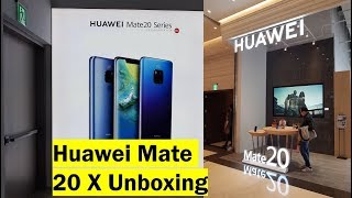 Huawei Mate 20 X Unboxing and First Impressions