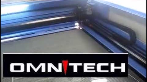 How OMNI cnc laser machine working with acrylic