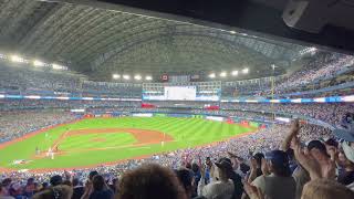 2022 Toronto Blue Jays Opening Day - Teoscar Hernandez Home Run TIES THE GAME