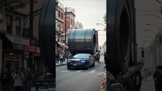 Luxury Car Accident On Indian Road.