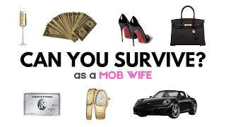 Can You Survive as a MOB WIFE | Interactive Aesthetic Game