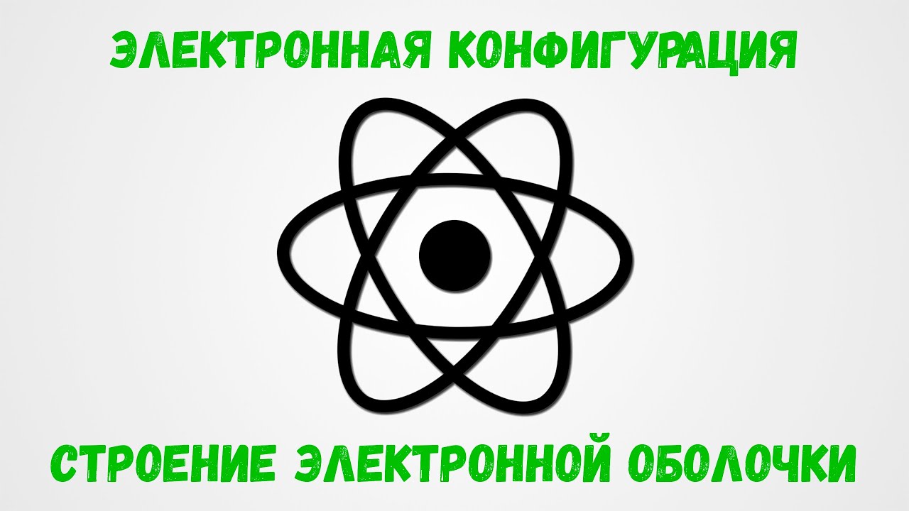 Электронная конфигурация. Строение электронной оболочки простыми ...