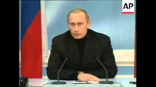 Putin victory speech