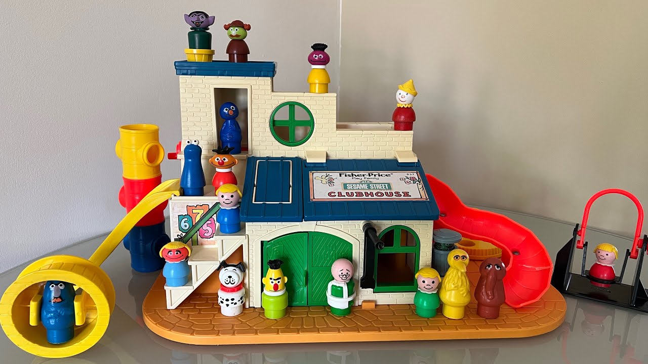 Shop vintage fisher price sesame street clubhouse Deals