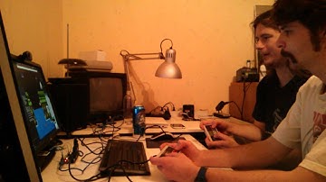 Testing uinput-nes & nes_arduino_relay (2 gamepads, Contra in Nestopia)