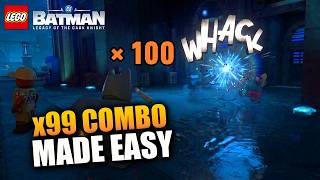LEGO Batman: Legacy of the Dark Knight The Strength to Fight Trophy Guide (99x Combo)