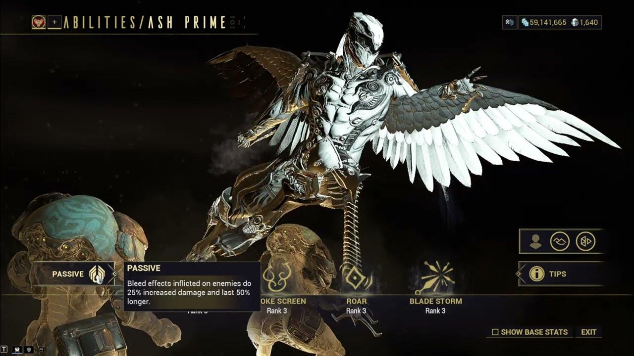 Warframe Ash Prime Build & Showcase YouTube