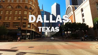 Dallas, Texas - Driving Tour 4K