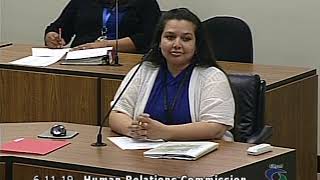 Human Relations Commission Meeting 6-11-19