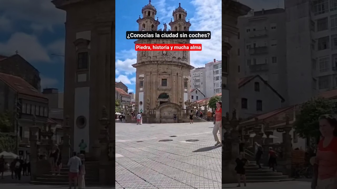 Pontevedra, Galicia 🇪🇸| walking Tour en 4k españa