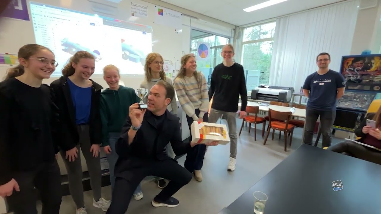 ML5 Robert Doornbos bezoekt Roercollege feb 2024