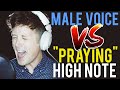Can a Guy Hit the HIGH NOTE in "Praying" by Kesha?
