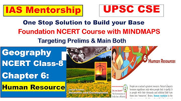 Geography NCERT Class-8, Chapter 6: HUMAN RESOURCE I IAS Mentorship Program I Reyasat Ali Sir