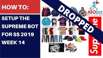 AIO Bot V2 Supreme - Spring/Summer 19 Week 14