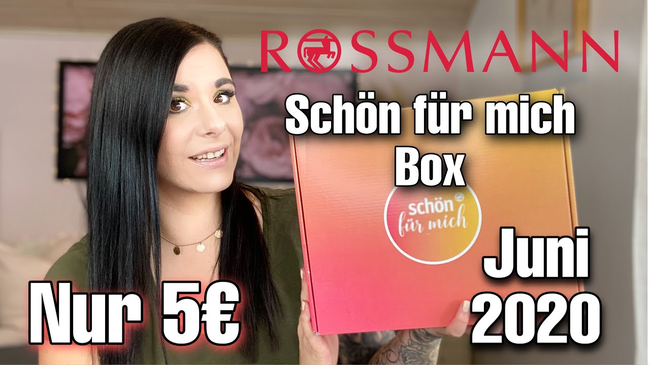 Rossmann Schon Fur Mich Box Juni 2020 Unboxing Youtube