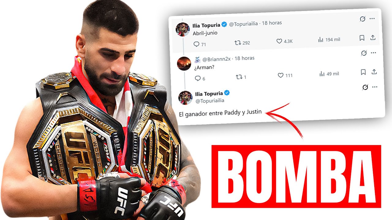 ¡BOMBA! ILIA TOPURIA CONFIRMA SU REGRESO