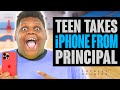 TEEN Takes Principal’s iPHONE 13 and Controls School. Surprise Ending.