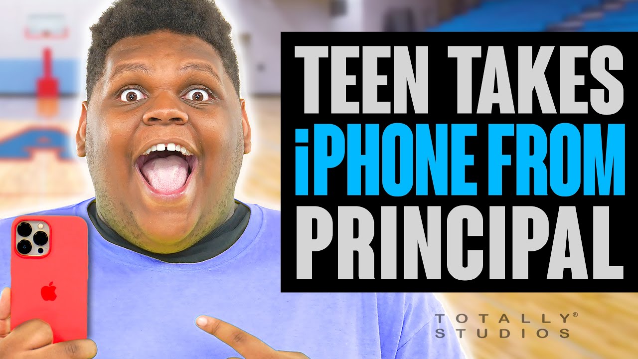 Update New TEEN Takes Principal’s iPHONE 13 and Controls School. Surprise Ending.