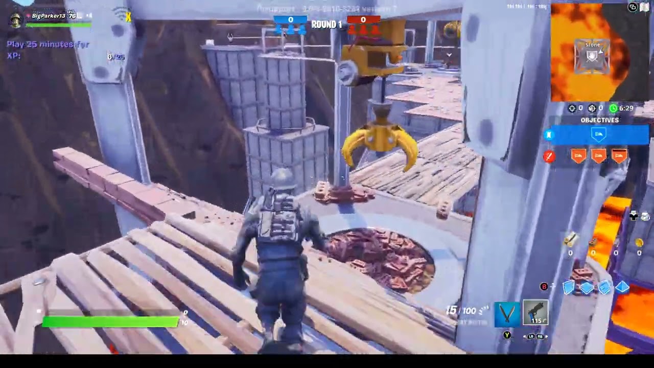 Fortnite Action in Troll Bed Wars 