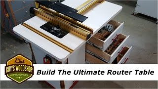 How To Build the Ultimate Router Table with Incra  Pt. 2