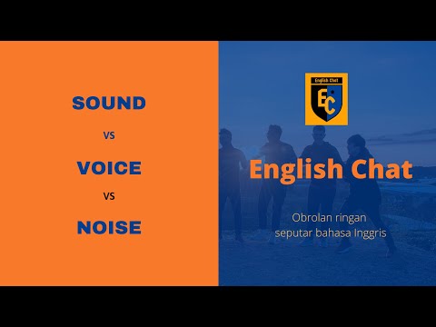 SOUND VS VOICE VS NOISE