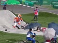 Bmx olympic tokyo 2020  niek kimman crash 