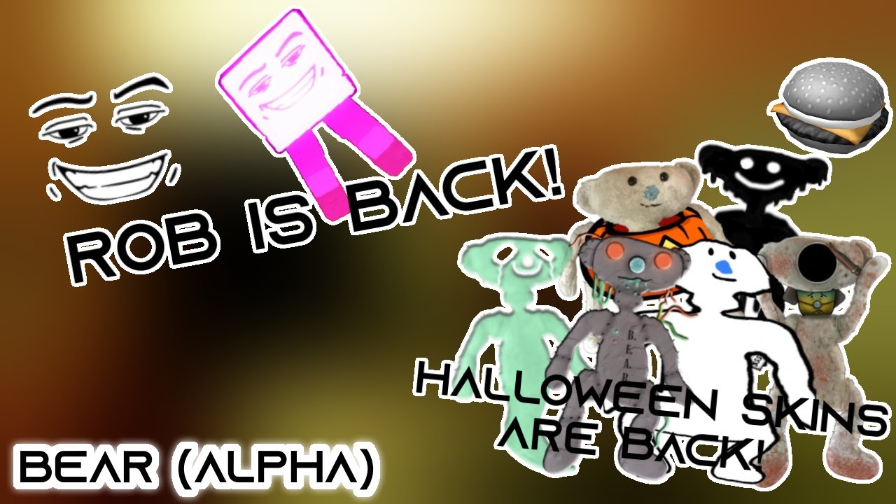 Roblox Bear (alpha), Halloween Update!