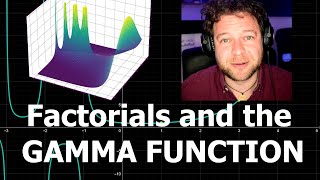 Factorials and the Gamma Function (Geogebra and Python builds) - for Stand Up Maths - Matt Parker