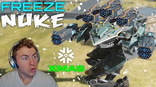 Freeze Rocket Eiffel Is For Real RIDICULOUS… Full Christmas Hangar DOMINATES | War Robots