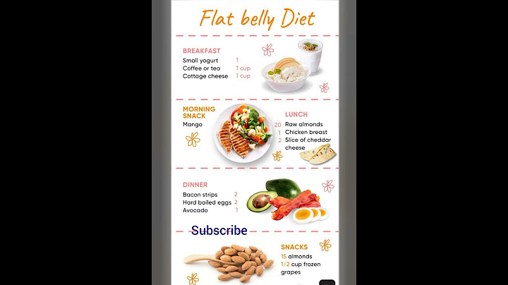 Flat Belly Diet Plan | Weight Loss Diet Plan