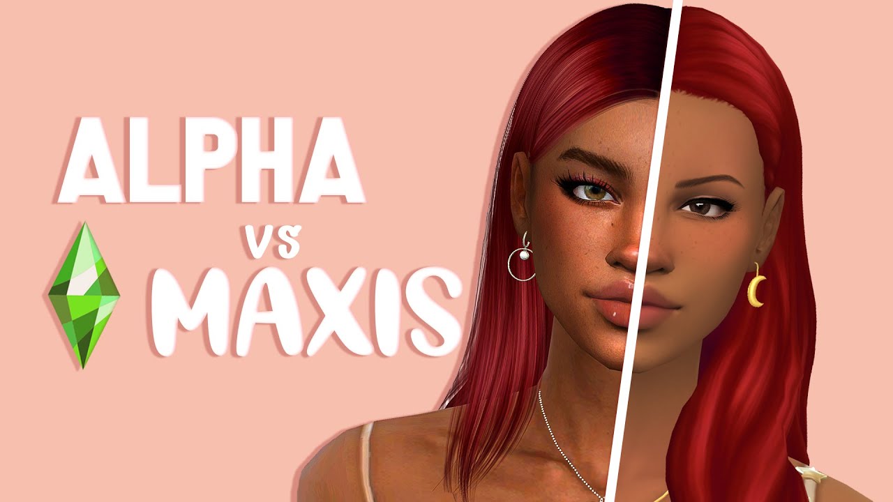 The Sims 4 Alpha And Maxis Cc Finds Sims 4 Sims Sims 4 Custom Content ...