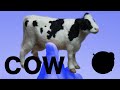 "Cow" The process of making with wool felt  羊毛フェルトで作る牛  制作過程