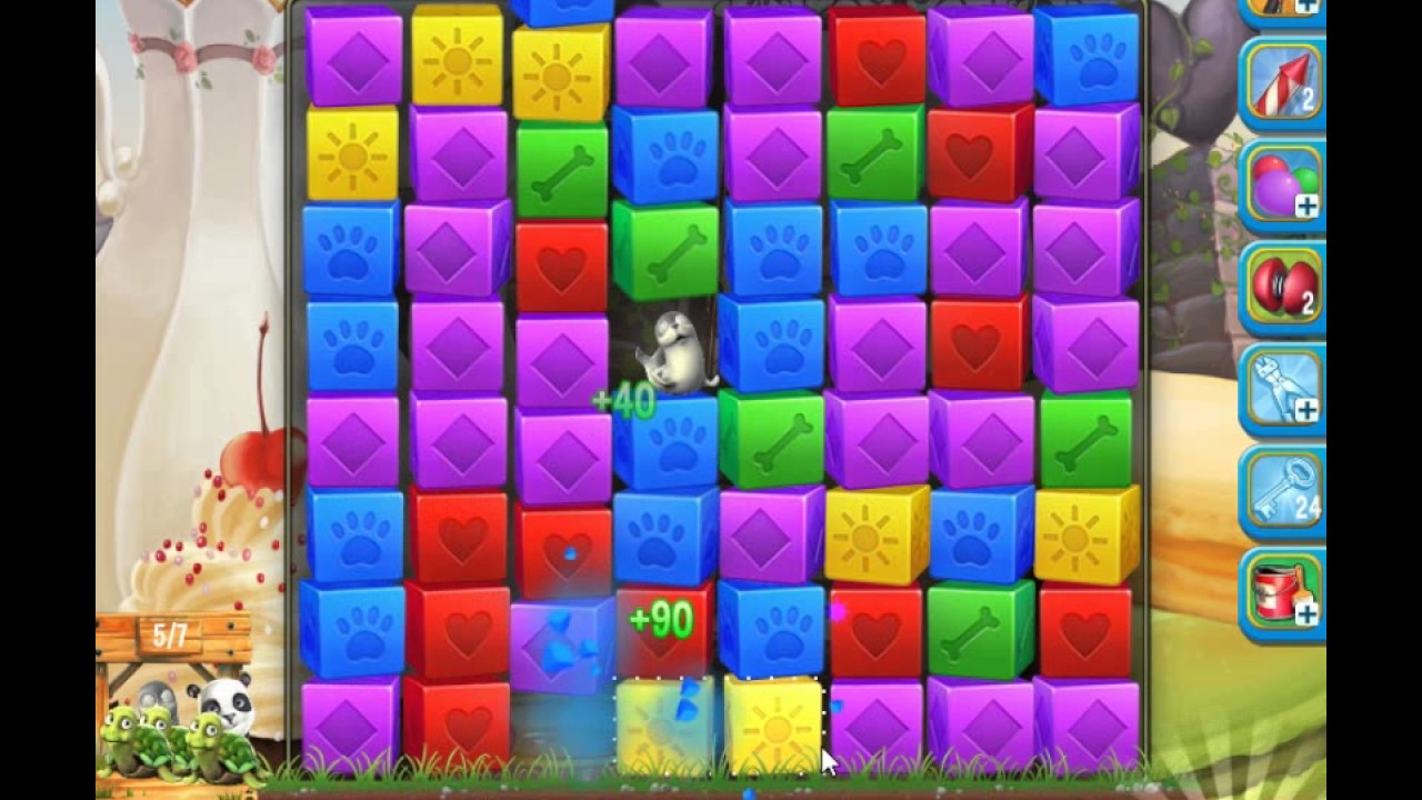 Pet Rescue Saga level 1688 no boosters 😈 ►TOBIAS DEAMON◄