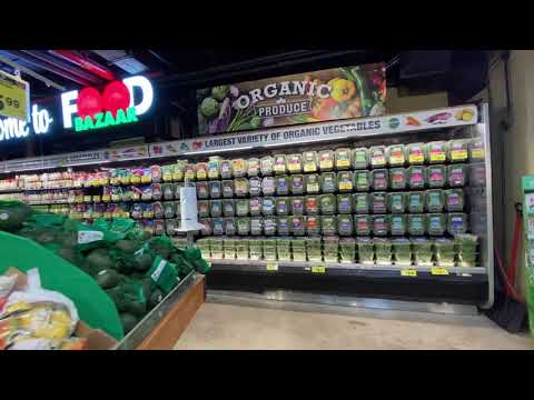 Food Bazaar Produce Section Red Hook Brooklyn NYC US