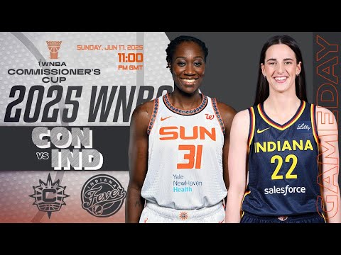 Connecticut Sun vs Indiana Fever | WNBA COMMISSIONER'S CUP Live Score
