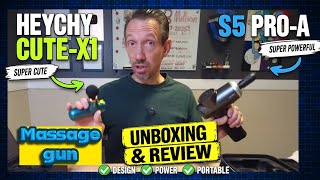 Heychy Cute-x1 And S5 Pro-a Massagers. Hands-on Review | Which Should You Buy?