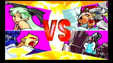 Marvel Vs  Capcom playthrough part 4 Morrigan, Captain Commando